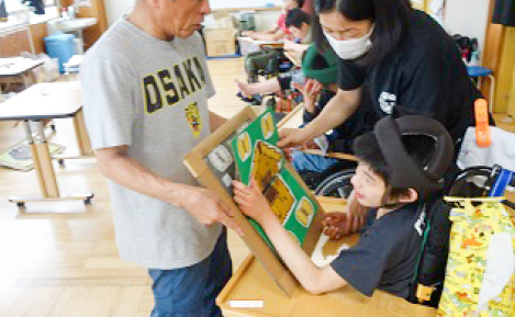 肢体不自由部高等部B高